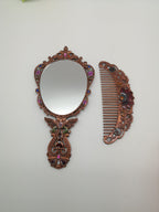Classic Rose Metal Mirror Set M0406 - view 4