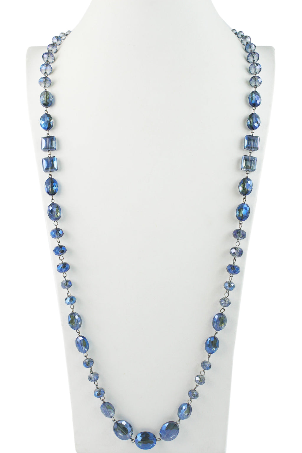 Classic Chandelier Crystal Long Necklace N1130