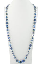 Classic Chandelier Crystal Long Necklace N1130