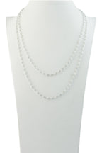 Crystal Beads Chain Necklace N1163-35
