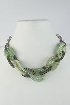 Interlocking Crystal Necklace N2252