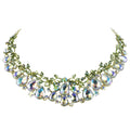 Crystal Gemstone Choker Necklace N2716