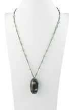 Fashion Crystal Pendant Long Necklaces N2861