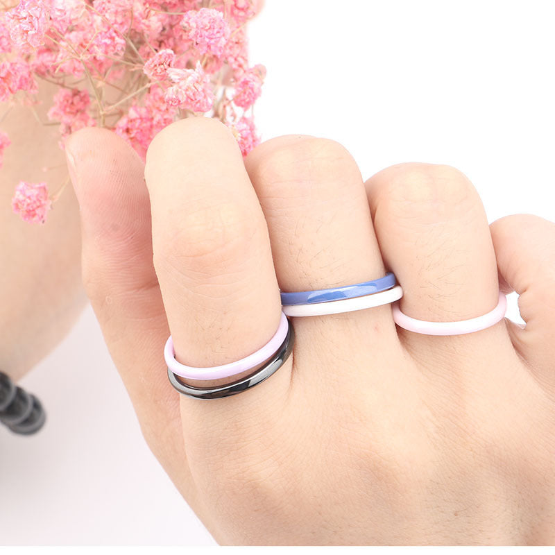 2MM Purple Ceramic Rings R1571